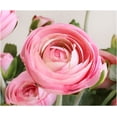 thumbnail image 4 of Artificial Ranunculus Flowers with Real Touch Stem Spray for Home Garden Decoration (White), 4 of 5