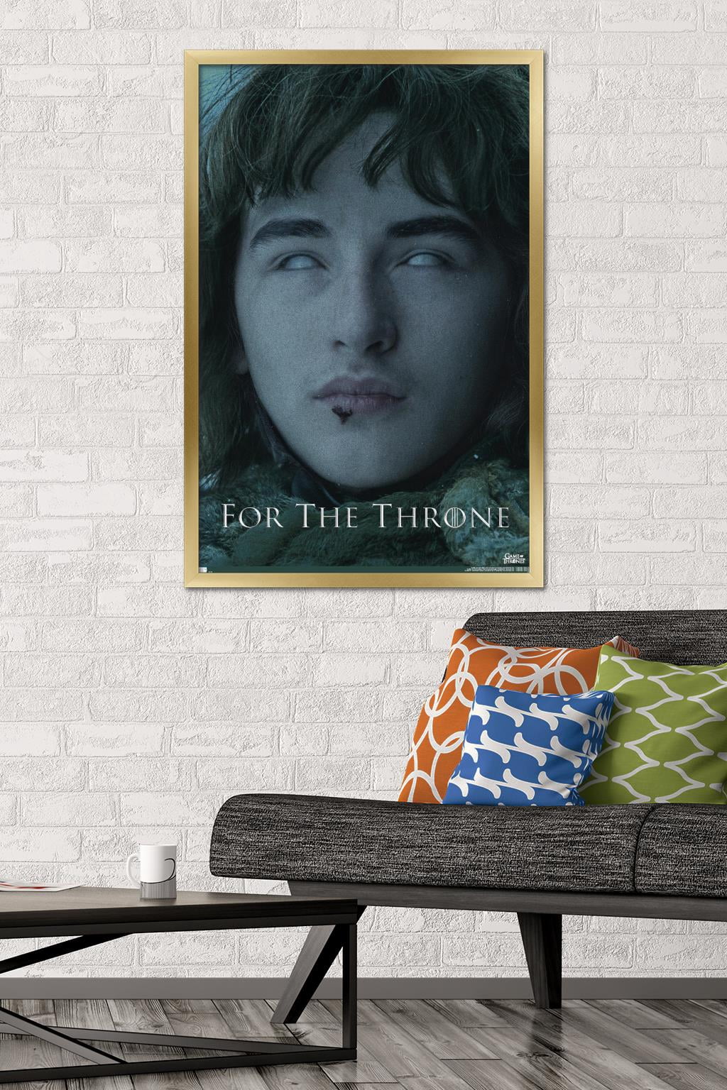 Game of Thrones - Bran Stark Wall Poster, 22.375" x 34", Framed
