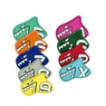 thumbnail image 1 of Juego de 9 Piezas de Cubierta de Hierro de Golf con Protección de Placas de Matrícula Cubiertas de Cabeza de Palo de Golf para Golfistas Deportes Al a shamjiam  Fundas para cabezas de hierros de golf, 1 of 8