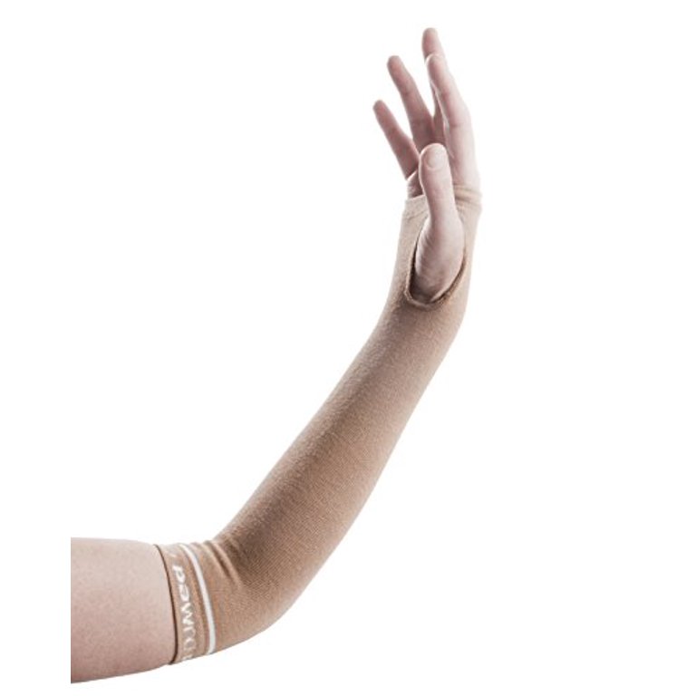 Djmed Arm Skin Protectors Protective Arm Sleeves For Sensitive Skin Help Protect From Tears Bruising Pair Tan Large Walmart Com