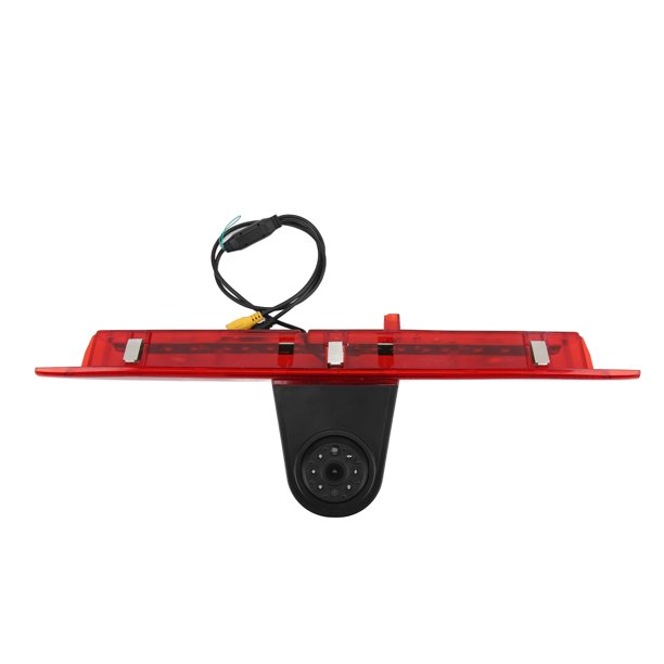 Cámara de Reversa de la Lámpara de Freno, Cámara de Respaldo de Luz de Freno CCD Clear Image Dige DC12V Reemplazo de Visión Nocturna Para Para Auto