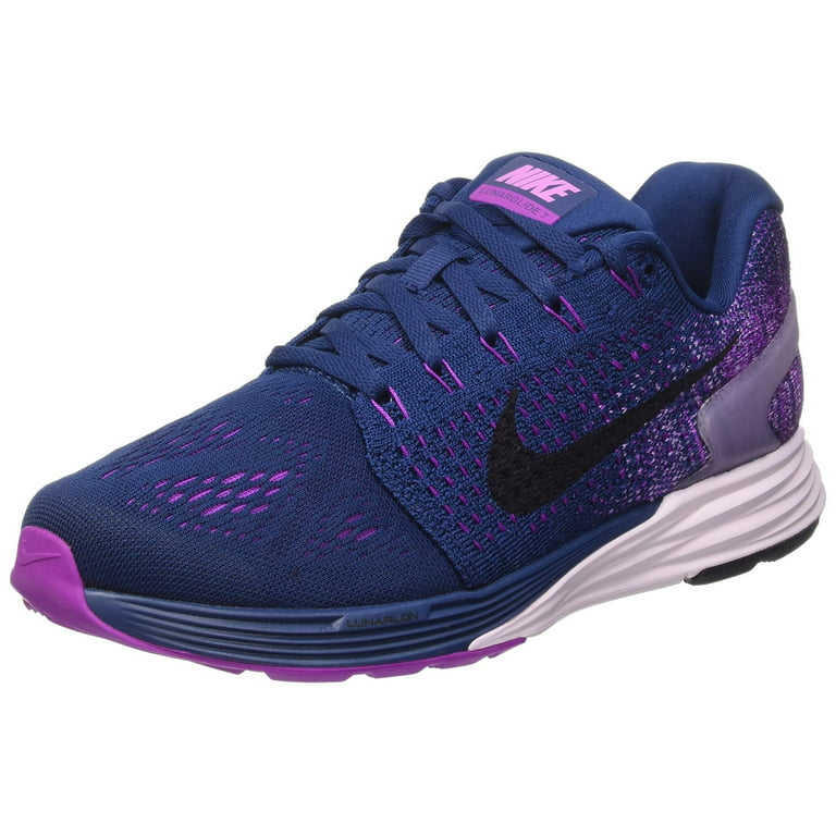 Women's 7 Running Shoe-Brave Blue/Vivid Purple -