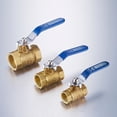 thumbnail image 4 of Válvula De Con Manija Roscada Interna Interna de material acero Inoxidable NPT De 3/4 " DYNWAVEMX Válvula de bola roscada de latón, 4 of 6