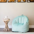 thumbnail image 6 of Big Joe Joey Bean Bag Chair, Plush, Kids/Teens, 2.5ft, Turquoise, 6 of 9