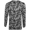 thumbnail image 3 of Digi Camo Wicking Long Sleeve T-Shirt S Black Digi, 3 of 4