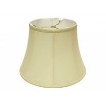 16" Antique White Altered Bell Monay Shantung Lampshade