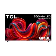 TCL 98” QM8L Series SQD-Mini LED QLED Smart Google TV (NEW 2026) - TCL Deep Color System with Super QLED, Up to LD4000 Precise Dimming Series, Up to HDR6000 Peak Nits, WHVA 2.0 Ultra Panel - 98QM8L