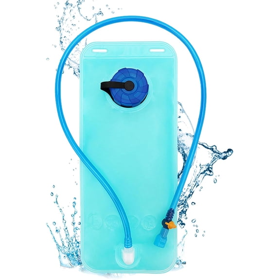 Hydration Bladder 68oz Leakproof Water Reservoir with Wide Opening, Durable and Lightweight, Ideal for Cycling, Hiking, Camping, Easy Refill and Cleaning