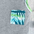 thumbnail image 6 of Baby Boy Outfit Baby Toddler Boys' Hawaiian Style Coconut Tree Print Summer Vest Tops and Shorts Tropical 2 Piece Outfit Baby Outfits Grey 6 Months-9 Months, 6 of 7