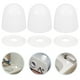 thumbnail image 2 of 6 uds. Tapas universales para pernos de inodoro, tapas redondas de plástico a presión para pernos de inodoro, cubiertas con arandelas adicionales para una fácil instalación, color blanco, 2 of 5