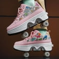 thumbnail image 2 of Los zapatos casuales se convierten en patines en un segundo. Patines de cuatro ruedas de doble uso Patines de ruedas, 2 of 3