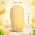 thumbnail image 2 of Giant Peanut Squeeze Toys, Slow Rising Food Theme Sensory Fidget Toy for Stress Relief, Office Desk Relaxation and Daily Use, 2 of 7