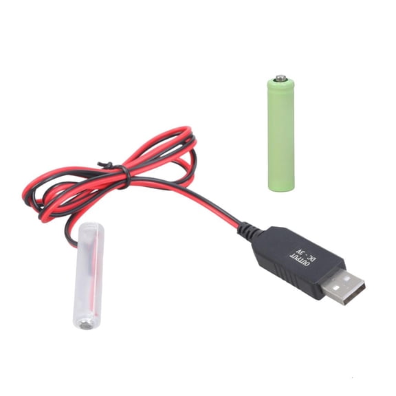 3V Battery Eliminators Replace 2pcs 1.5V 3A Connect Replace 2x1.5V Battery