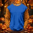 thumbnail image 2 of Yuncity Kids Halloween Tshirts Boys Girls Raglan Long Sleeve Bat Graphic Tees Children Fall Casual Outdoor Holiday Shirts Size 4-5 Years, 2 of 4