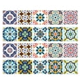 thumbnail image 1 of 20 X 3D Mosaico Etiqueta Pared s de PVC Impermeable Decoración Del color 20 piezas Gloria Mosaico de azulejos de pared pegatinas, 1 of 9