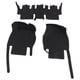 thumbnail image 4 of Black Car Floor Mats, Wear Resistant All Inclusive Elegant Diamond Pattern PU Leather Car Floor Mats For Car ANGGREK Otros, 4 of 8