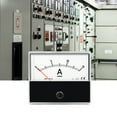 thumbnail image 3 of Analog Current Panel Meter Ammeter Gauge Class 2.5 Accuracy DC 0-15A Analog Ammeter Ampere Measurement Tester Gauge Panel, 3 of 7