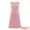 Pink, variant on Sleeveless Tweed Boat Neck Sheath Dress M Black