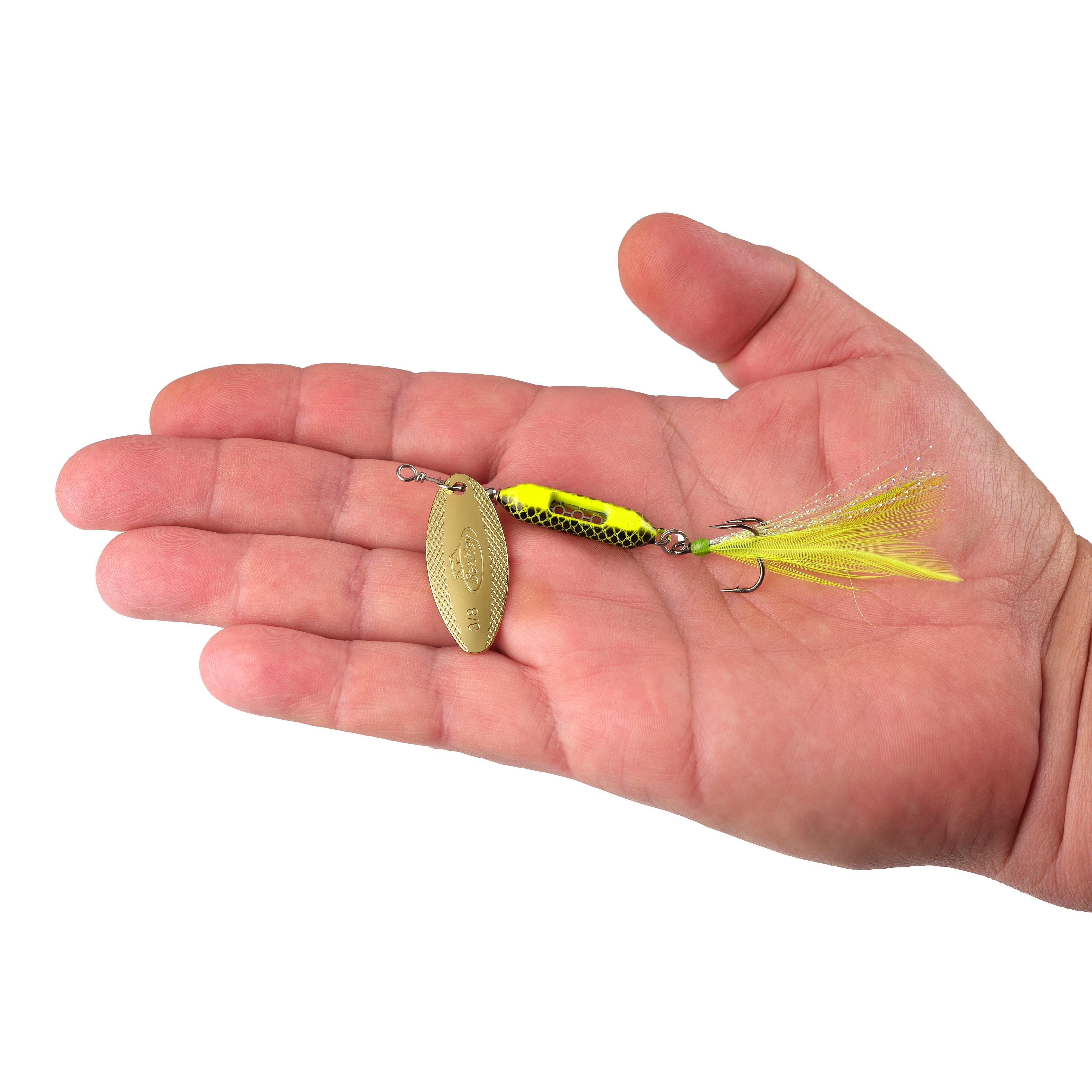 Berkley Dough Rider, 3/8 oz, Chartreuse/Black