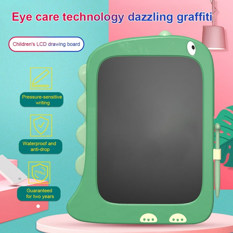 Lcd Doodle Writing Tablet Learning Toy Scribbler Board Electronic Drawing  Pad Educational Xmas Gifts For 3-8 Years Old Kids