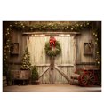 thumbnail image 1 of ckepdyeh 210cmx150cm Fondo de Navidad Tela Decoración de Puerta de Navidad Estudio Fotográfico Fondos de Fotografía para Niños, H, 1 of 8