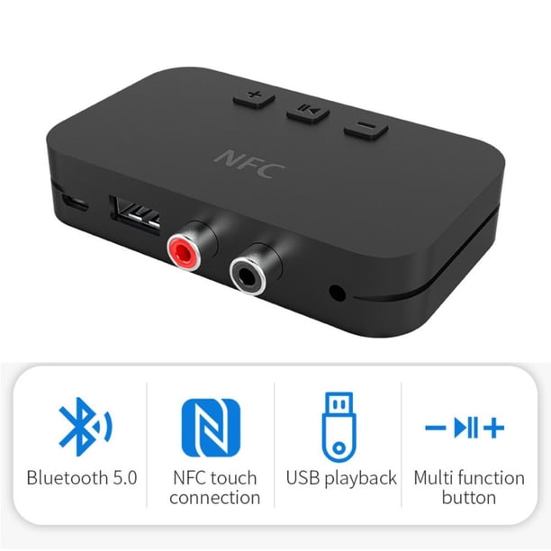 Adaptador De Audio Bluetooth Receptor De Audio Inalámbrico Adaptador Bluetooth 5.0 Minnieouse EL015972-00