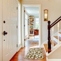 SUSSEXHOME Leaves Collection 2'x3' Beige&White Area Rug, Extra Soft and Comfy Carpet, Area Rugs for Kitchen, Living Room Rug, Runner Rug, Indoor Rugs for Bedroom, Machine Rug for Kids Rug, Area Rug