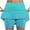 Sky Blue, variant on ZZwxWA Womens Skorts with Pockets Belly Control Plus Size Skirts for Women Gradual Color High Waist Athletic Sports Pants Skirt Casual Shorts