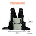 thumbnail image 2 of Bolso de pecho de moda para hombres y mujeres de la calle, chaleco, bolso de cintura fresco de moda MFZFUKR BST3020827-4, 2 of 5