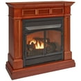 thumbnail image 6 of Duluth Forge Dual Fuel Ventless Gas Fireplace With Mantel - 32,000 BTU, Remote Control, Apple Spice Finish - Model# DFS-400R-2AS, 6 of 15
