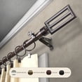 thumbnail image 5 of InStyleDesign  Cavalier Curtain Rod Black 28 to 48 inches Black Finish, 5 of 5