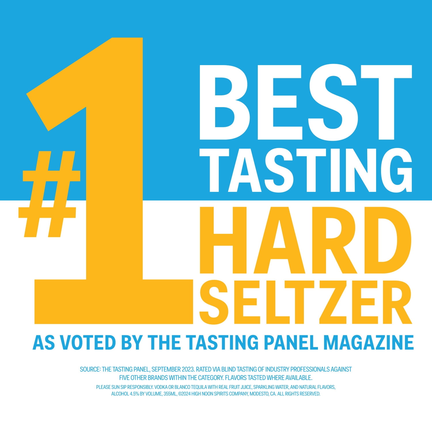 High Noon Vodka Hard Seltzer, Variety Pack, 8 Pack, 12 fl oz Cans, 4.5% ABV