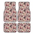 thumbnail image 1 of Balery Guitar Skull rock Juego de 4 Alfombrillas para Auto, Revestimientos de Caucho Resistente, Diseño Antideslizante, 1 of 7