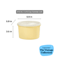 thumbnail image 3 of Tupperware Heritage Plastic 3.85-Cup Food Storage Canister Set with Lids (4 Count), 3 of 6