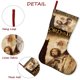 thumbnail image 5 of El Señor de los Anillos Tema: Calcetines de Navidad, fino lino blanco para colgar en escaleras y chimenea, decoración navideña para el hogar, regalo de Navidad.54cm×38cm, 5 of 5
