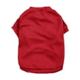 thumbnail image 2 of Soft Cotton Basic Dog T Shirt Lightweight Breathable Pullover Design for Small Medium Puppy, 2 of 9