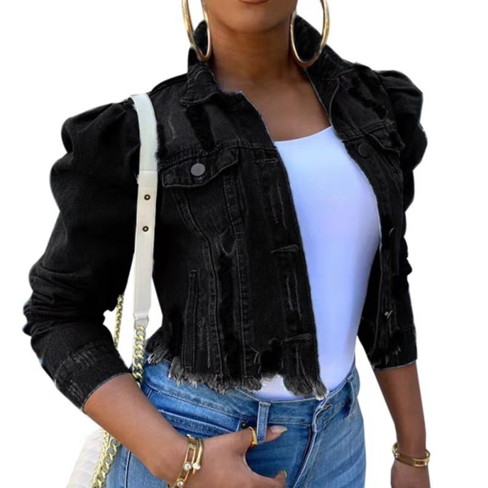 Full Sleeve Casual Jackets Women S Denim Jacket, Size: Small at Rs  299/piece in Hyderabad