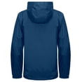 thumbnail image 2 of Men's Packable Rain Jacket Windbreaker Waterproof Lightweight Rain Coat with Hood for Golf Cycling Hiking Blue M, 2 of 7