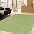thumbnail image 3 of Ambiant Broadway Collection Pet Friendly Area Rugs Lime Green - 8' Octagon, 3 of 4
