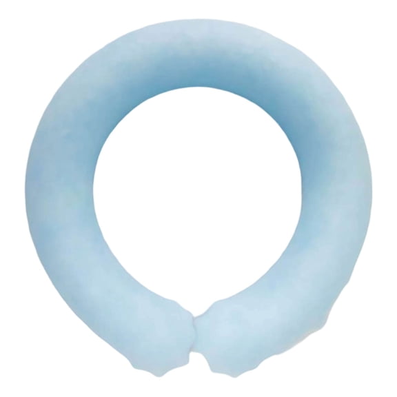 Summer Wrist Ice Ring, Reusable Frosted Cooling Wrist Band for Camping Hiking Outdoor Activities, Instant Chill Wrap,A - 10x10cm