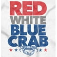 thumbnail image 2 of Maryland Patriotic Crab 4th of July Plus Size Crewneck Graphic Tee Shirt Brisco Brands 2X, 2 of 4