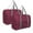 Wine, variant on Bxaolu (1 Pack) Foldable Travel Duffel Bag, Waterproof Carry On Luggage Bag, Lightweight Travel Luggage Bag for Sports, Gym, Vacation