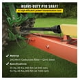 thumbnail image 3 of PTO Drive Shaft 1-3/8" 6 Spline, 51-74" Tractor PTO Shaft for Finish Mower, Rotary Cutter, Series 4, Round Implement End, 3 of 7