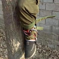 thumbnail image 5 of Tree Climbing Climbers Spike Hooks Gear W/ Set Safety Belt Adjustable Lanyard, 5 of 8