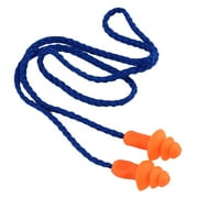 50PCS Soft Silicone Ear Plugs Reusable Noise Reducing Earplugs Hearing Protective Sound Insulation Earplugs for Sleeping and Snoring with String