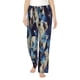 thumbnail image 1 of Balery Abstract Blue Squares Pantalones de pijama para mujer, pijamas ultraligeros, pantalones de estar por casa-Medium, 1 of 6