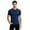 Navy, variant on JTieacloth Men's T Shirts Performance Compression Workout Shirt For Wicking Athletic Top Gym Running Fitness Training Tee With Stretch And Breathable(Red,L)