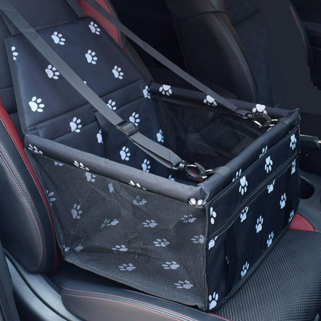 Siège d'Appoint pour Chien, Housse de Transport pour Animaux avec Ceinture de Sécurité - Sac Imperméable, Chien Chat
