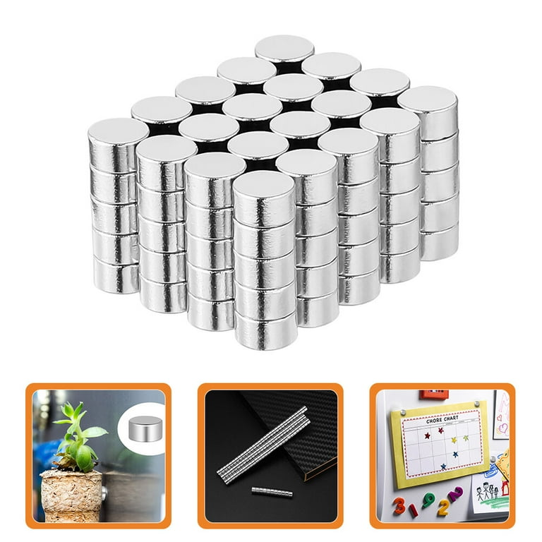 200pcs Micro Round Magnets 3x2mm Small Magnets Refrigerator Magnet