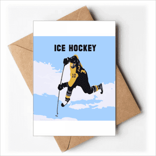 12+ Hockey Birthday Card